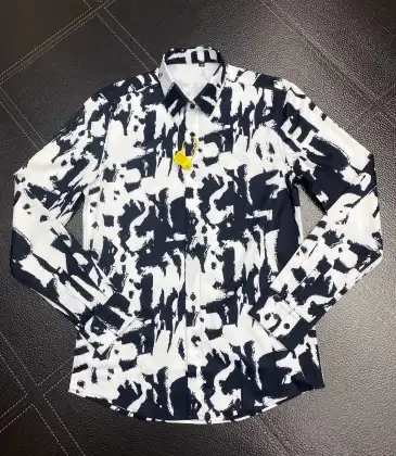 Alexander McQueen Monochrome Graphic Shirt With Signature Yellow Accent For Edgy High - Fashion Looks #A23455