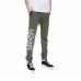 AMIRI Olive Green Sweatpants With White Bone Pattern For Edgy Streetwear Looks #999926864