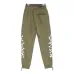 AMIRI Olive Green Sweatpants With White Bone Pattern For Edgy Streetwear Looks #999926864