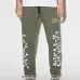 AMIRI Olive Green Sweatpants With White Bone Pattern For Edgy Streetwear Looks #999926864