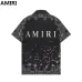 AMIRI Black Bandana Print Shirt And Shorts Set For Edgy Summer Street Style #999928241