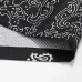AMIRI Black Bandana Print Shirt And Shorts Set For Edgy Summer Street Style #999928241