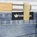 Balenciaga Light - Wash Denim Jeans With Side Stripes For High - Fashion Casual Styling #999935331