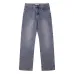 Balenciaga Denim Jeans with Bold BB Logo Detail for a Trendy and Modern Look #A35839