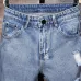Balmain Style Light Blue Distressed Ripped Skinny Jeans for Fashion - Forward Looks #99904321
