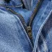 Balmain Style Light Blue Distressed Ripped Skinny Jeans for Fashion - Forward Looks #99904321