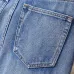 Balmain Style Light Blue Distressed Ripped Skinny Jeans for Fashion - Forward Looks #99904321