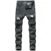 Balmain Inspired Distressed Black Denim Jeans for Edgy Fashion Statements #99904322