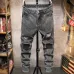 Balmain Inspired Distressed Black Denim Jeans for Edgy Fashion Statements #99904322