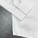 Balmain White Dress Shirt With Black Trim For Sophisticated Formal And Smart - Casual Looks #A23528