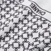 Chanel Inspired White Short Sleeve Shirt With Signature Black Logo Print For Luxury Style #99905209