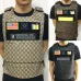 Gucci Patterned Tactical Vest with Patches for Streetwear Fashion Enthusiasts #9874123