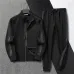 Stylish Black Calvin Klein Tracksuit With Branded Tape Detailing For Modern Athleisure #A30266