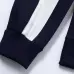 Loewe Navy Blue Tracksuit With White Stripes And Brand Logo For Stylish Athleisure Wear #A24247
