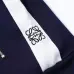 Loewe Navy Blue Tracksuit With White Stripes And Brand Logo For Stylish Athleisure Wear #A24247