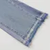 Gallery Dept Light Blue Flared Jeans With Contrast Side Panels And Frayed Hems For Trendy Looks #A32232