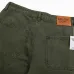 Gallery Dept Olive Green Flared Jeans Distressed Military Inspired Denim #A45147