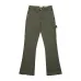 Gallery Dept Olive Green Flared Jeans Distressed Military Inspired Denim #A45147