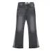 Gallery Dept Gray Flared Jeans Contrast Panel Retro Inspired Design #A45149