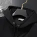 Stylish Black Hermès Hoodie With Gold Embroidered Artistic Emblem For Luxury Casual #A30241