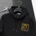 Stylish Black Hermès Hoodie With Gold Embroidered Artistic Emblem For Luxury Casual #A30241