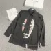 Loewe x Spirited Away No - Face Embroidered Black Shirt For Artistic Fashion Fans #999924560
