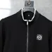 Elegant Black Loewe Tracksuit With White Trims And Signature Logo For Sophisticated Casual Wear #A29127