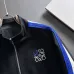 Stylish Loewe Black Tracksuit With Blue And White Stripes And Logo For Trendy Casual Wear #A30148