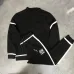 Loewe Black Tracksuit Set With White Stripes And Anagram Logo For Stylish Athleisure #99905487