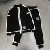 Loewe Black Tracksuit Set With White Stripes And Anagram Logo For Stylish Athleisure #99905487