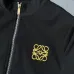 Loewe Black Tracksuit Set With Signature Yellow Anagram Emblem For Luxury Sporty Style #999902220