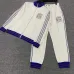 Elegant Loewe White Tracksuit With Blue Red Trims And Logo For Sophisticated Casual #A28955