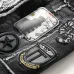 Men's Distressed Denim Vest With Biker Patches And Skull Emblem For Edgy Style #999923258