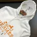 Hermès Paris Printed White Hoodie For Timeless Luxury Streetwear Style #999924858