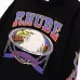 RHUDE Eagle Graphic Hoodie With Flame Sleeves For Bold Streetwear Fashion Statements #A31199