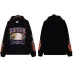 RHUDE Eagle Graphic Hoodie With Flame Sleeves For Bold Streetwear Fashion Statements #A31199