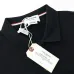 THOM BROWNE Black Polo Shirt With Signature White Stripes For Elevated Casual Style #999932959