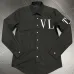 Stylish Black Valentino VLTN Logo Long - Sleeve Shirt for Fashion Lovers #99904419