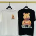 We11done Teddy Bear Print T - Shirts In White And Black For Cute Streetwear Styles #99905086