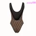 Fendi FF Monogram One - Piece Swimsuit For Sophisticated Beach And Pool Style #9120016