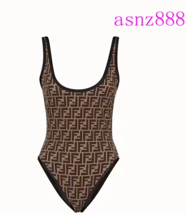 Fendi FF Monogram One - Piece Swimsuit For Sophisticated Beach And Pool Style #9120016