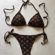 Louis Vuitton Monogram Bikini Set For Luxurious Beach And Poolside Fashion #9120034