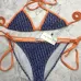 Christian Dior Pink Monogram Bikini Set For Luxurious Beach And Pool Style #9123725