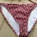 Christian Dior Pink Monogram Bikini Set For Luxurious Beach And Pool Style #9123725