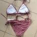 Christian Dior Pink Monogram Bikini Set For Luxurious Beach And Pool Style #9123725