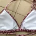Christian Dior Pink Monogram Bikini Set For Luxurious Beach And Pool Style #9123725