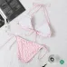 Dior Pink Monogram Printed Bikini Set For Chic Summer Beach Looks #9874290