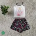 Chanel Inspired Cami Top and Printed Skirt Set for Fashion Lovers #99116376