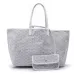 Colorful Goyardine Patterned Tote Bags With Matching Pouches For Fashionable Everyday Use  #A31507