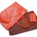 Colorful Goyardine Patterned Tote Bags With Matching Pouches For Fashionable Everyday Use  #A31507
